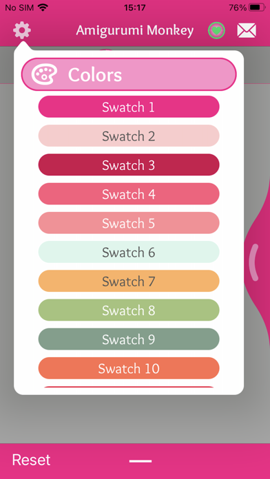 Capturas de tela do Crochet and Knit Counter