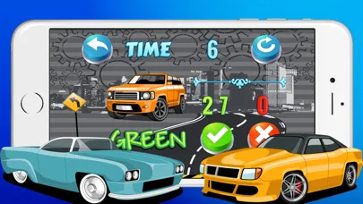 Motor Cars & Truck Color Puzzle Match Skills Quiz 스크린샷