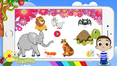 Learning Name of Animal In English Language Games For Kids or 3,4,5,6 to 7 Years Olds স্ক্রিনশট