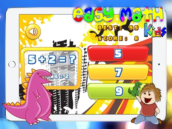 Screenshot di Animals 1st Grade Math Online Quiz Games for Pre-K iPad 