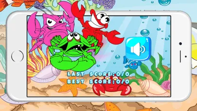 Capturas de tela do Crab Colour Puzzle Quiz Learning Children Boy Girl