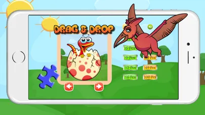 Скриншоты Dinosaur Jigsaws Puzzle Activities for Preschool