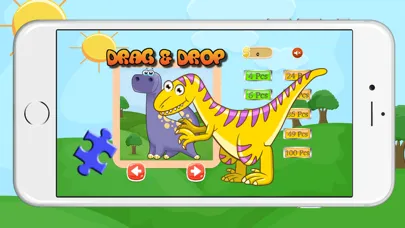 Скриншоты Dinosaur Jigsaws Puzzle Activities for Preschool