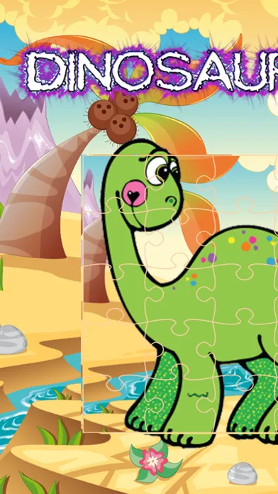 تصاویر Pre-K Activities Puzzles - Dinosaur Jigsaw Game