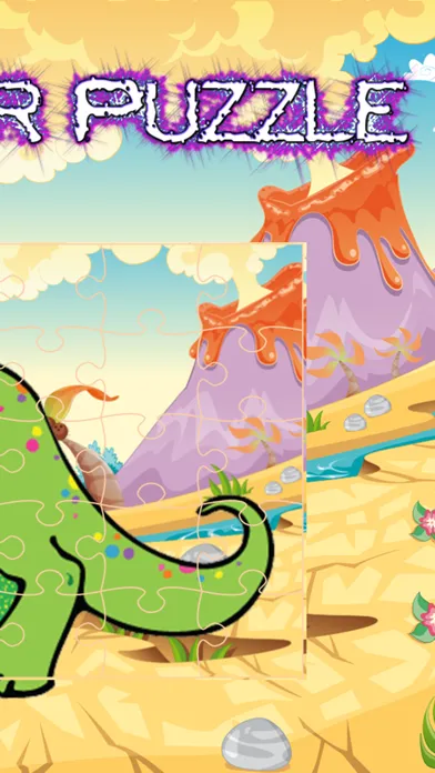 تصاویر Pre-K Activities Puzzles - Dinosaur Jigsaw Game