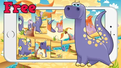تصاویر Pre-K Activities Puzzles - Dinosaur Jigsaw Game