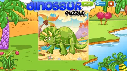 Dino Math Games Jigsaw Puzzles : Dinosaur for Kids سکرین شاٹس