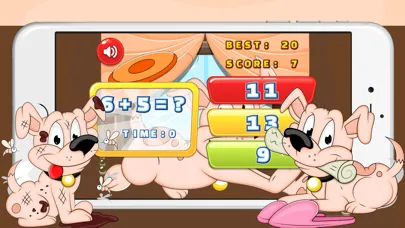 Скриншоты 123 Dogs Math kids addition and subtraction games