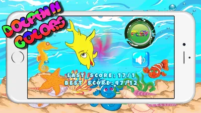 Captures d'écran de Dolphins Color Matching Test 2 3 4 5 6 Year Olds