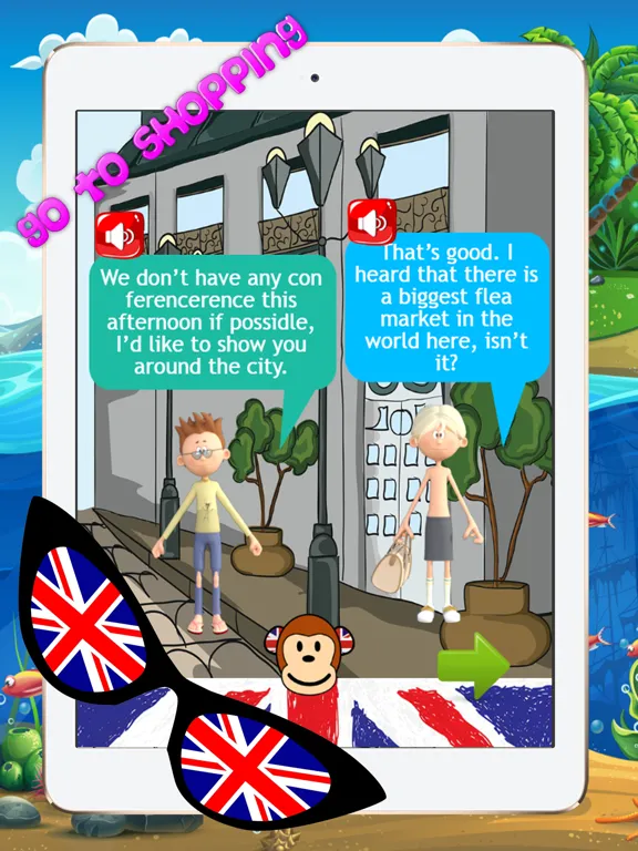 Basic English Speaking Conversation Online Course iPad  スクリーンショット