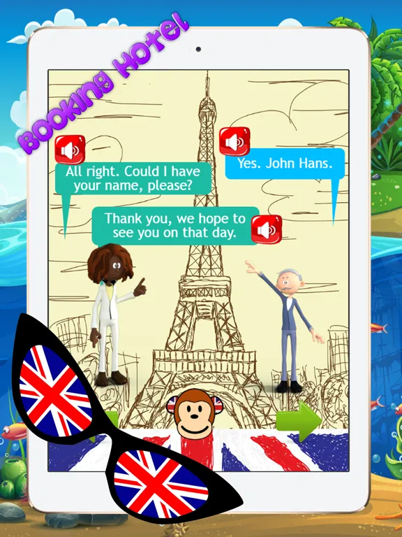Basic English Speaking Conversation Online Course iPad  スクリーンショット