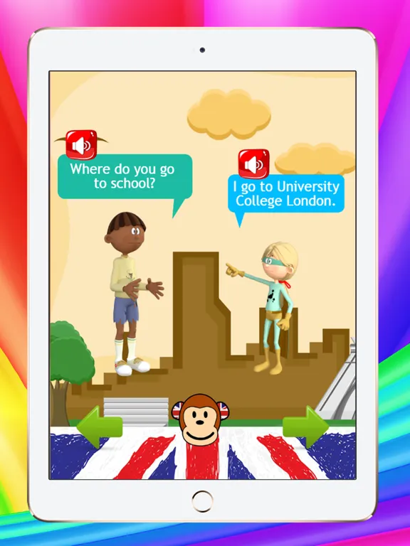 Captures d'écran de School University Learning English Conversation iPad 