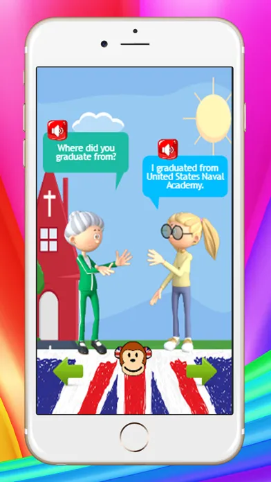 Captures d'écran de School University Learning English Conversation