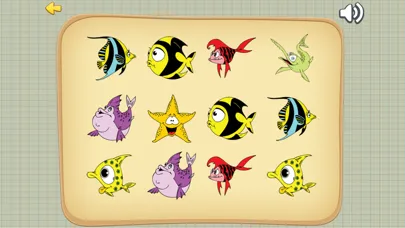 Tangkapan layar Fantasy Fish Underwater World Matching Cards