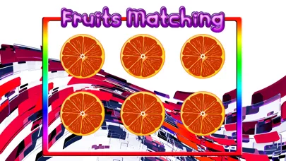Cards Game For Kids - Fruits Matching Puzzles Test سکرین شاٹس