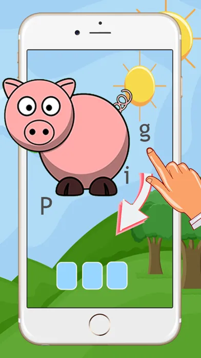 Capturas de tela do ABC First Words Educational Learning Games for Preschool And Kindergarden or 2,3,4 to 5 Years Old
