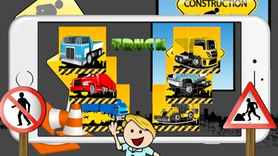 صور Easy Boy Kids Jigsaw Puzzle Games - Car and Trucks