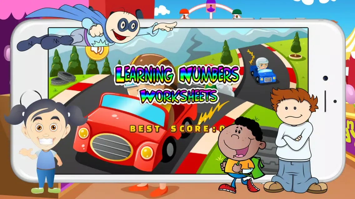 Tangkapan layar Everyday Math Playground Games Activities for Kids