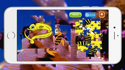 ภาพหน้าจอของ Ocean Animals Puzzle Jigsaw Shape Math Games For Kindergarten Kid's And Toddlers