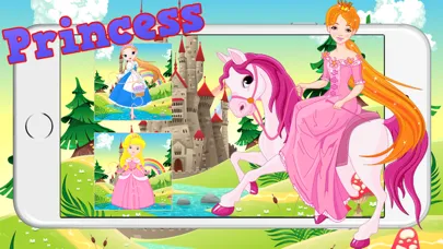 تصاویر Princess & Unicorns for Kids : Cute Jigsaw Puzzles