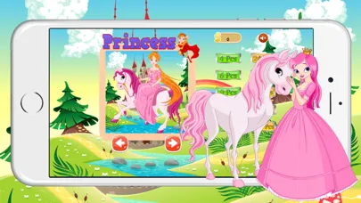 تصاویر Princess & Unicorns for Kids : Cute Jigsaw Puzzles