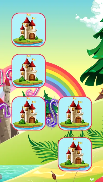 Zrzuty ekranu The Magic Princess Matching Game for Toddler Girl