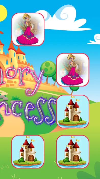 Zrzuty ekranu The Magic Princess Matching Game for Toddler Girl