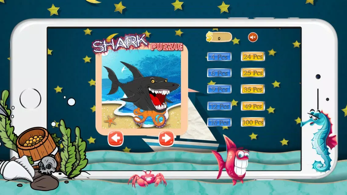 Скриншоты Shark Animals Underwater Jigsaw Puzzles for Kindergarten Learning Games