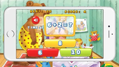 Captures d'écran de Solve Cartoon Tales Math Kid for 1st 2nd 3rd Grade