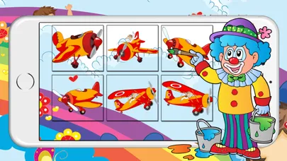 Screenshot di Painting Games for Kids - Aeroplane Coloring Pages