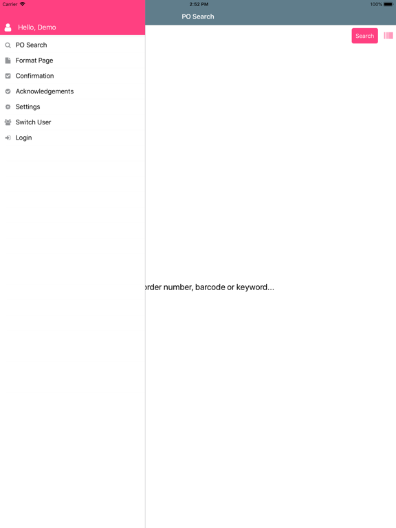 eReceipts by KCS iPad  Screenshots