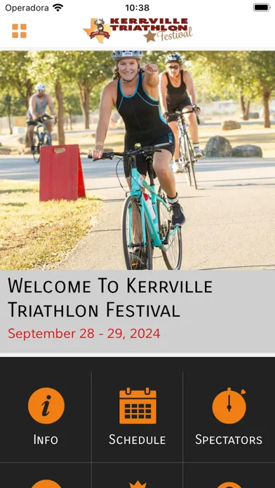 Zrzuty ekranu Kerrville Triathlon Fest