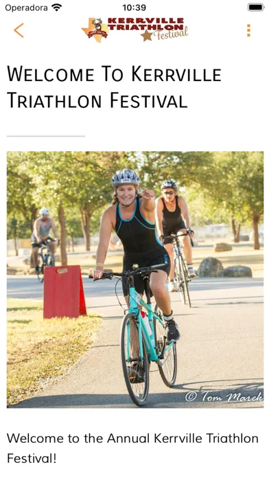 Zrzuty ekranu Kerrville Triathlon Fest