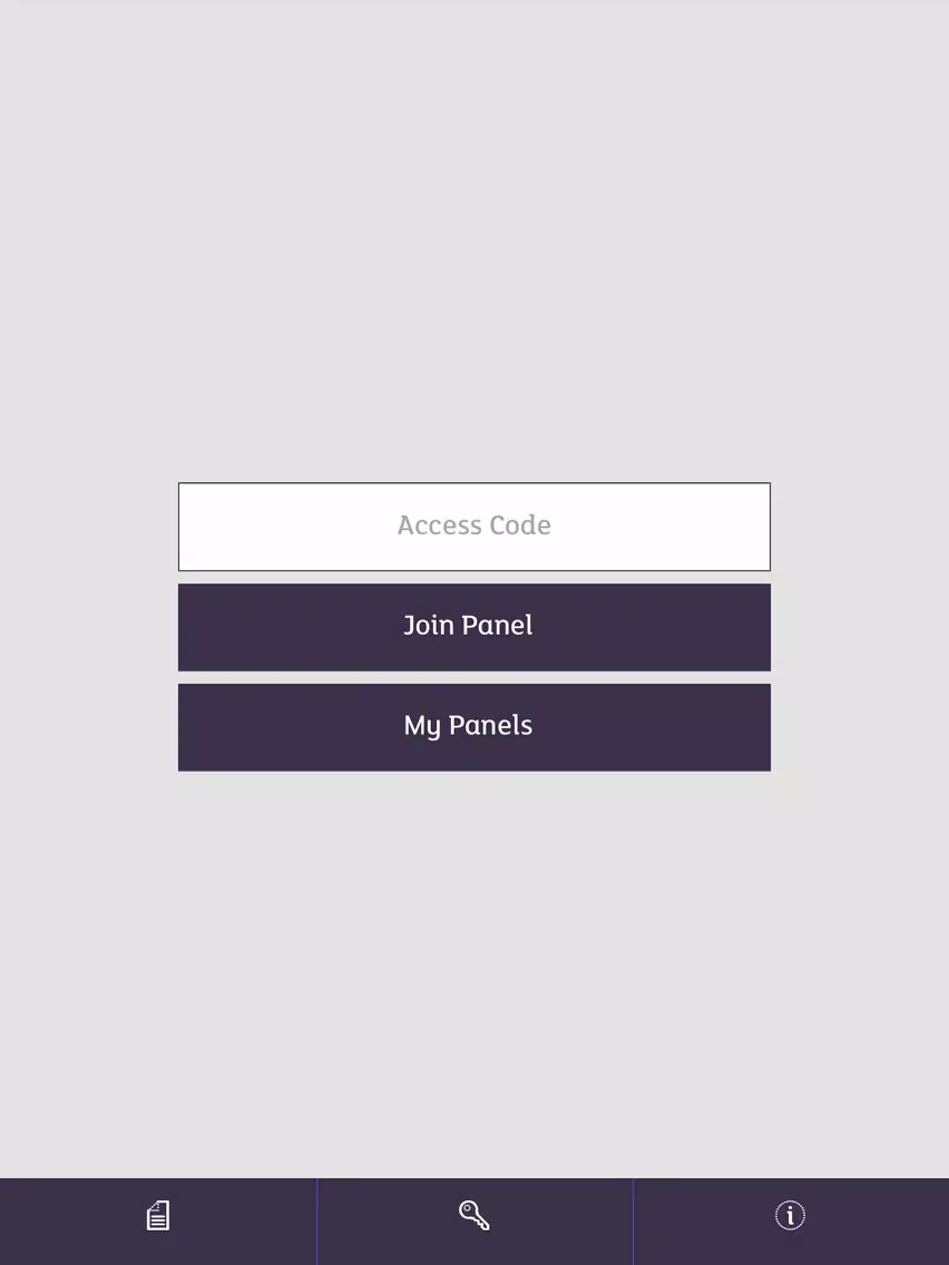 Tangkapan layar KBR Balloting App iPad 