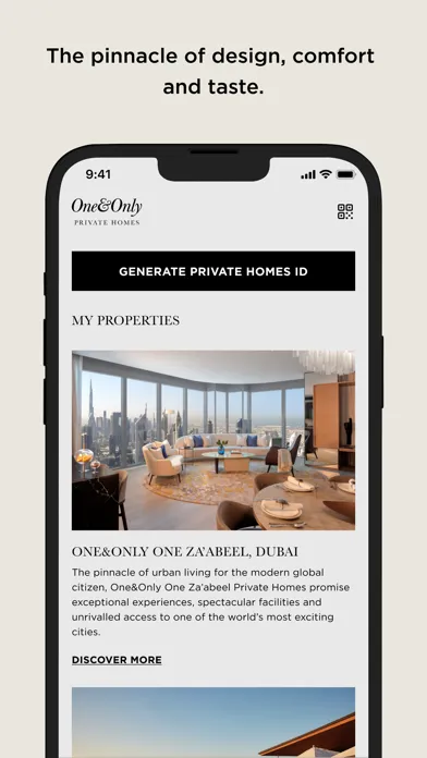 One&Only Private Homeowners Ekran Görüntüleri