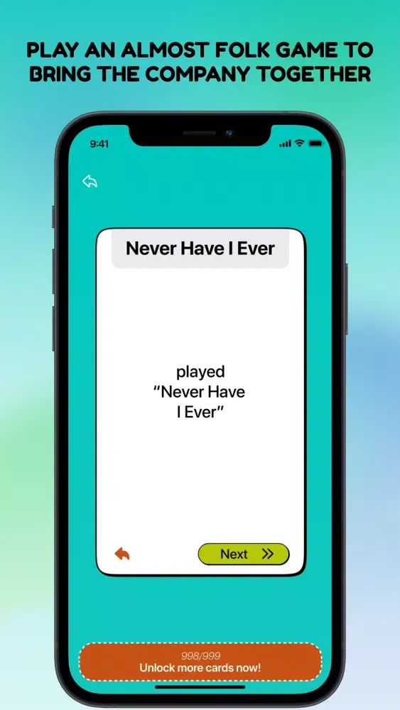 Never Have I Ever - DIY Mode應用截圖