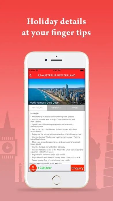 Zrzuty ekranu Kesari Tours