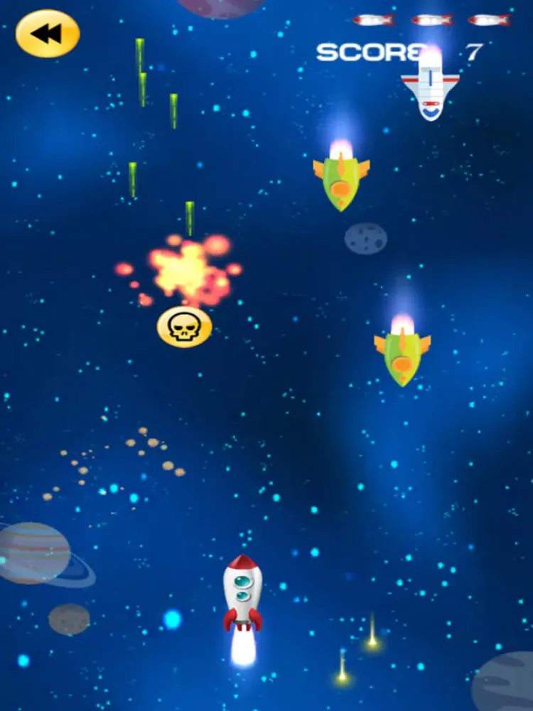 Space Fighter - Battle In Galaxy iPad  Ekran Görüntüleri