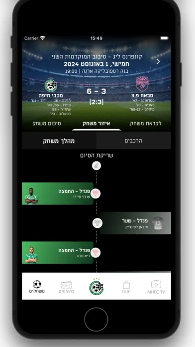 Maccabi Haifa FC מכבי חיפה Screenshots