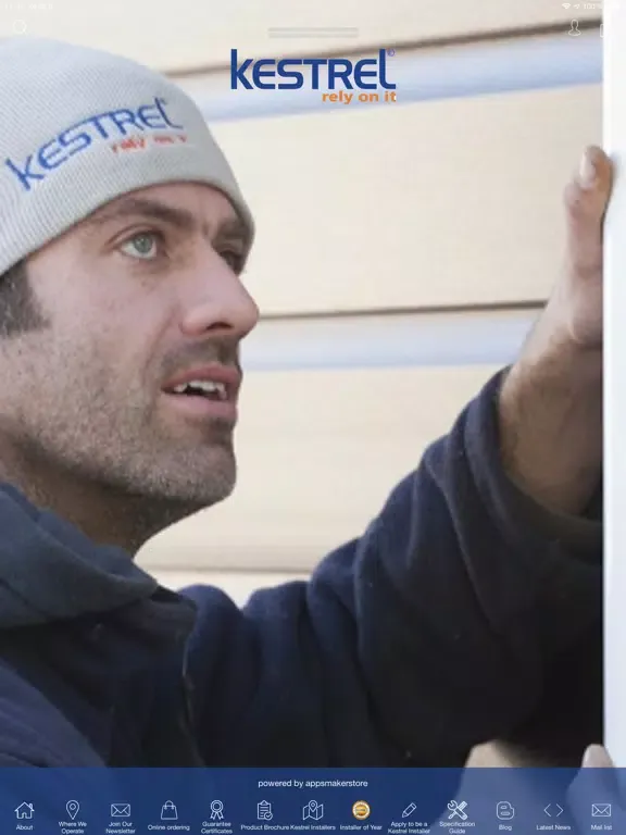 Скриншоты Kestrel Building Products iPad 