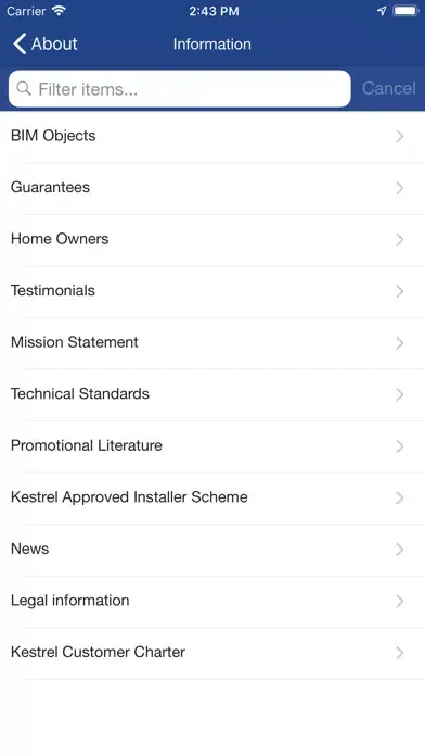 Скриншоты Kestrel Building Products