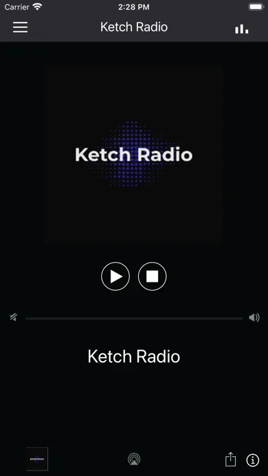 ภาพหน้าจอของ Ketch Radio