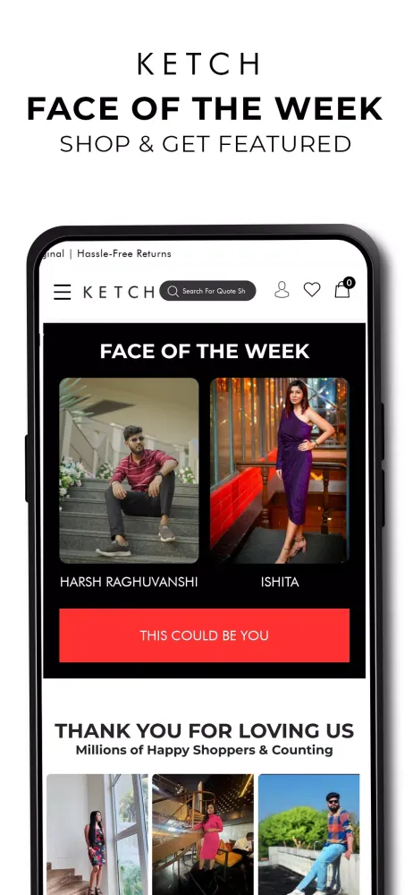 Ketch سکرین شاٹس