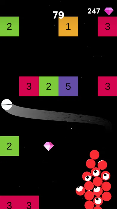 Capturas de tela do Ballz Rush