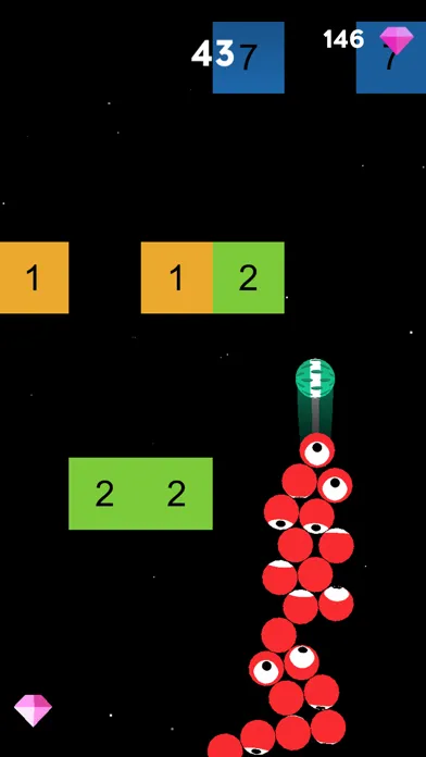 Capturas de tela do Ballz Rush
