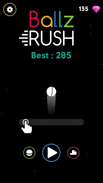 Capturas de tela do Ballz Rush