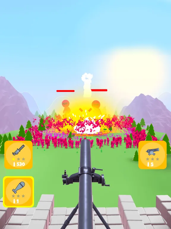 Capturas de tela do Crowd Defense iPad 