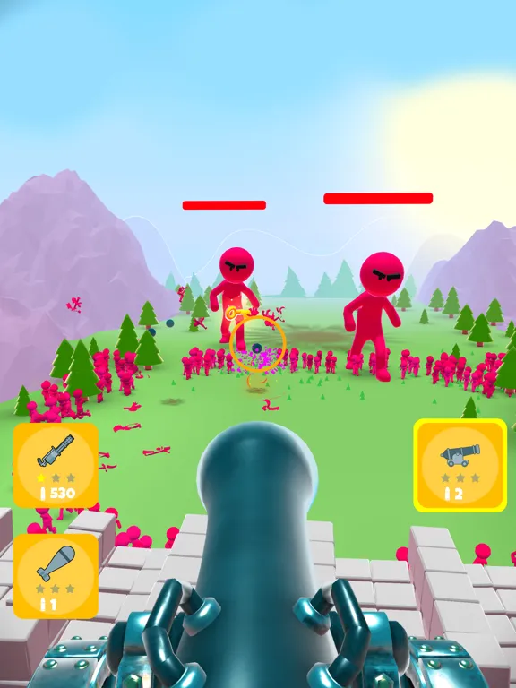 Capturas de tela do Crowd Defense iPad 