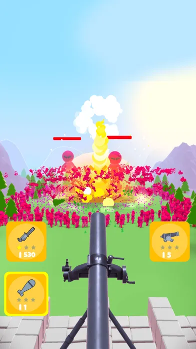 Capturas de tela do Crowd Defense