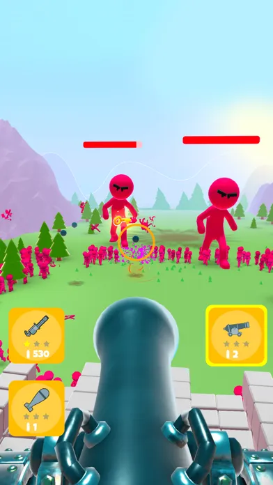 Capturas de tela do Crowd Defense